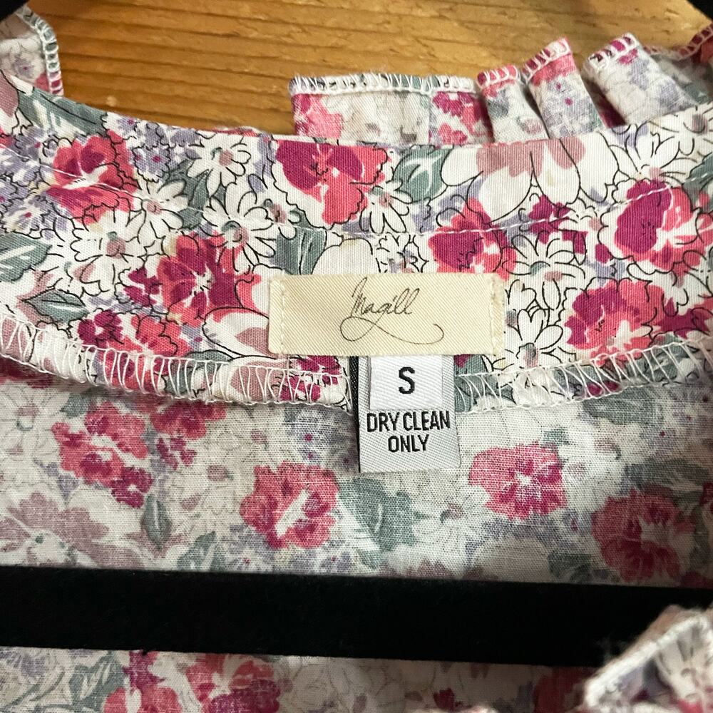 Magill pink floral blouse size Small - Picture 4 of 4